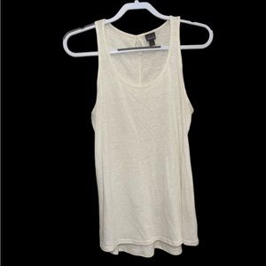 NWOT Patagonia pale yellow tank top size L